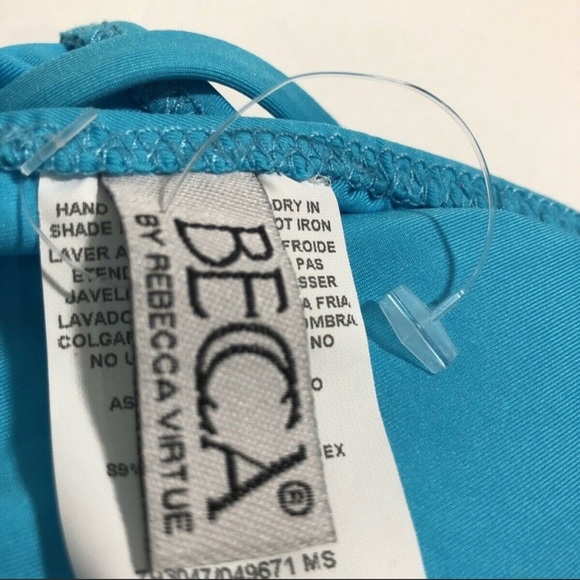 Becca Halter String Bikini Swimsuit Set Small New - Picture 4 of 5